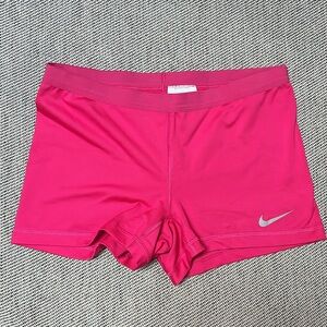 Nike Dryfit shorts M hot pink 2” inseam